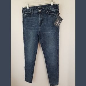 True Religion NWT Jennie MR Curvy Skinny Jeans 32